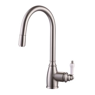 Essebagno Keukenkraan Ascott Met Uittrekbare Handdouche Nikkel