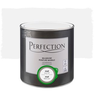 Perfection Ultradekkend Muurverf - Mat - Puur Wit - 2,5l