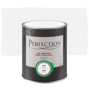 Perfection Lak Ultradekkend Mat Puur Wit 750ml