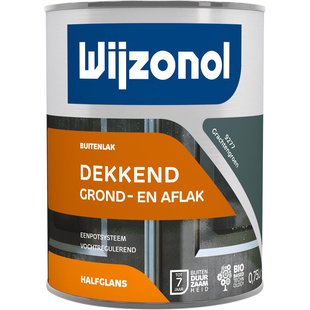 Wijzonol Dekkend Halfglans 9277 Grachtengroen 750ml