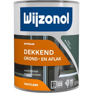 Wijzonol Dekkend Halfglans 9325 Woudgroen 750ml