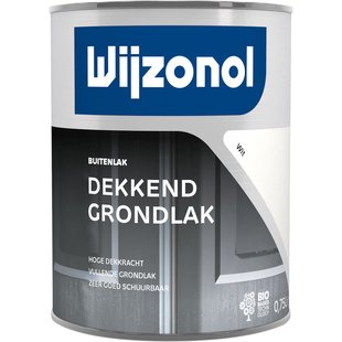 Wijzonol Dekkend Grondlak T10 Wit 750ml