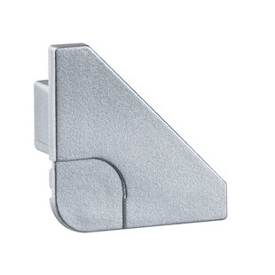 Paulmann Eindkap Delta Profil Aluminium - 2 Stuks