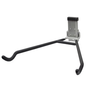 Duraline Track Haak Voor Fiets Mat Zilver