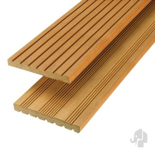 Elephant Vlonderplank - Almendrillo - Groef / Semi-ribbel - 245x14,5x1,8cm