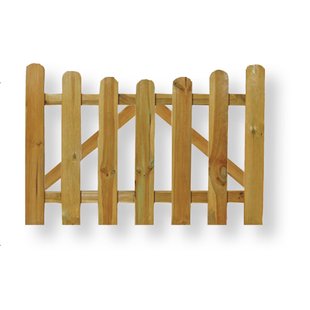 Tuinhek - Hout - 80x180cm