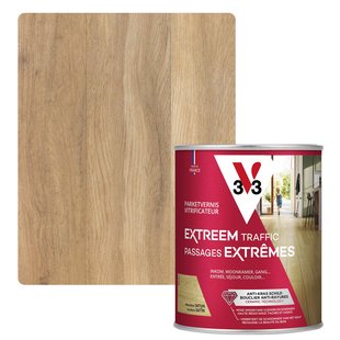 V33 Vernis Lak Parket Extreme Protection Transparant Zijdeglans 750ml