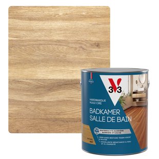 V33 Hardwaxolie Parket Extra Waterproof Transparant Mat 2,5l