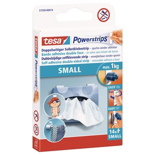 Tesa Powerstrips Dubbelzijde Strip Small 14 Stuks