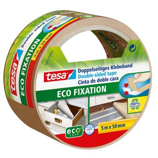 Tesa Dubbelzijdige Tape Eco Fixation - Bruin - 5m X 50mm