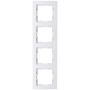 Kopp Afdekraam Paris 4-voudig Arctic Wit