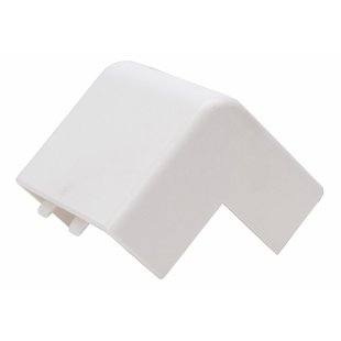 Kopp Buitenhoekstuk Kabelgoot 50x20mm Wit