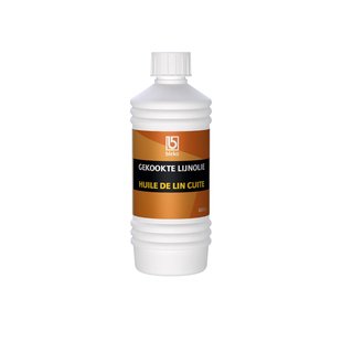 De Parel Gekookte Lijnolie 500ml