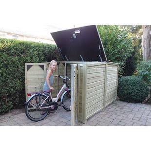 Lutrabox Tuinkast Fietsberging 125x215x141cm