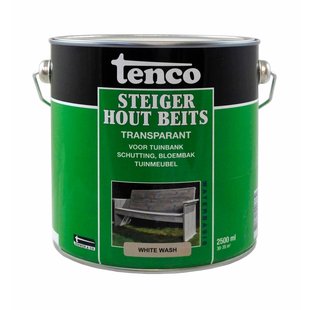 Tenco Steigerhoutbeits White Wash 2,5l