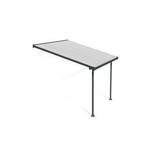 Palram | Canopia - Terrasoverkapping Feria - Donkergrijs - 3x3m