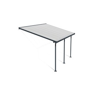 Palram | Canopia - Terrasoverkapping Feria - Donkergrijs - 3x4.3m