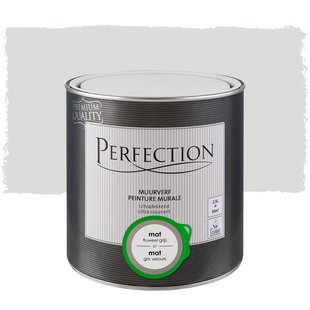 Perfection Ultradekkend Muurverf - Mat - Fluweel Grijs - 2,5l