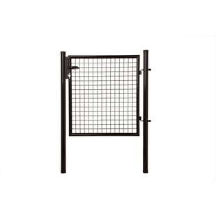 Giardino Enkele Poort Napoli H 200 X L 125cm Zwart