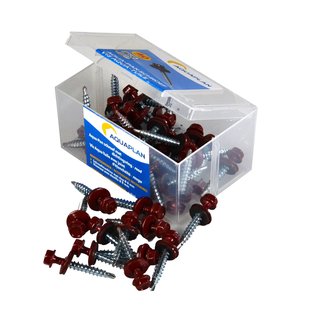 Aquaplan Schroef Aqua-pan Rood 40 Stuks