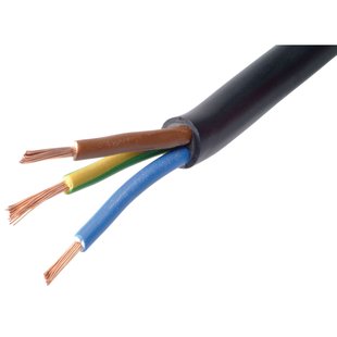 Sencys Stroomkabel Vtmb 10m 3x1,5 Mm² Zwart
