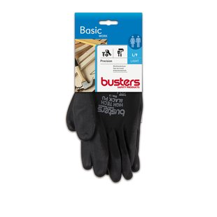 Busters Handschoenen Precision Nylon Zwart M9