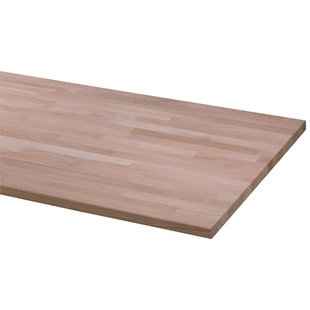 Cando - Werkblad - Massief Eiken - 61x250cm - 26mm