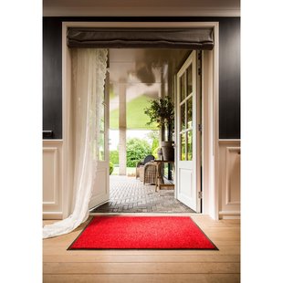 Deurmat Twister Rood 60x90cm