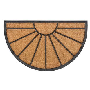 Deurmat Bombay Sun Halfrond 45x75cm