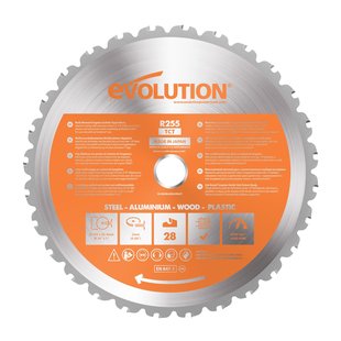 Evolution Rage Tct Zaagblad Multi-materiaal 255mm