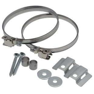 Sencys Slangklem Met Bevestiging Ø50-165mm (2 Stuks.) Staal