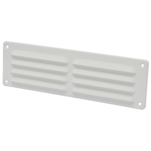 Sencys Schoepenrooster 30x9cm Aluminium Wit