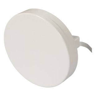 Sencys Luchtventiel Plat Ø125mm Staal Wit