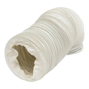 Baseline Flexbuis Pvc Wit Ø125mm 150cm