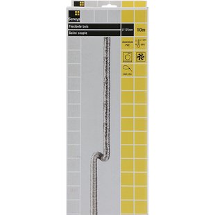 Sencys Flexbuis Aluminium/pvc Ø125mm 10m