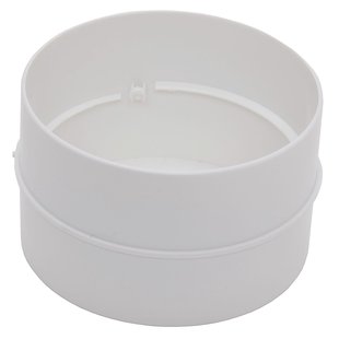 Sencys Buis Ø125mm Koppelstuk Kunststof