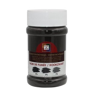 La Malle Aux Couleurs Synthetisch Pigment Voor Gips En Pleister Rookzwart 250ml