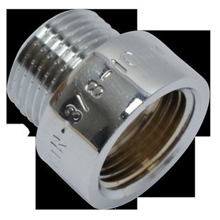 Sanivesk Kraanverlengstuk 3/8fx3/8m L10mm Chroom