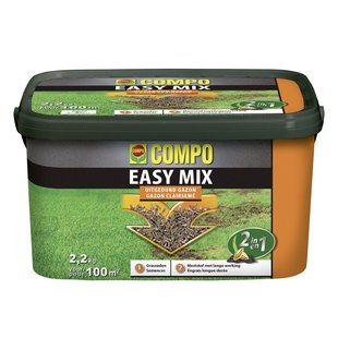 Compo Gazonherstel Easy Mix 2-in-1 - 100m² - 2,2kg