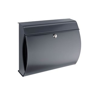 Burg Wachter Wandbrievenbus Verona 844 - Staal - Antraciet - 40,4x35,4x15cm