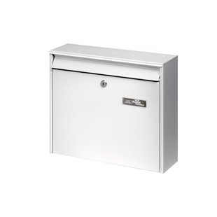 Burg-wächter Wandbrievenbus Mail 5877 - Staal - Wit - 36,2x32,2x10 Cm