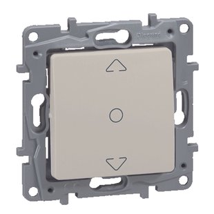 Legrand Rolluikschakelaar Niloé Roomwit