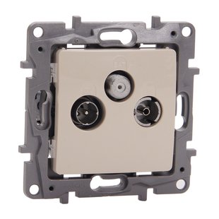 Legrand Stopcontact Tv/fm/sat Niloe Crème
