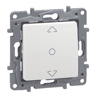 Legrand Rolluikschakelaar Niloé Inbouw Wit