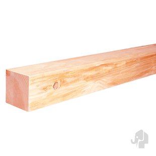 Elephant Tuinpaal Vierkant Onbehandeld - Douglas - 120x120mm - Lengte 300cm