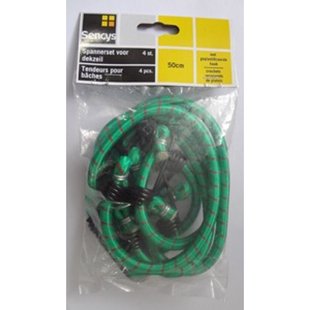 Sencys Spannerset Voor Dekzeil 50cm – 4 Stuks