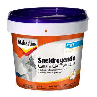 Alabastine Sneldrogende Grote Gatenvuller 1kg
