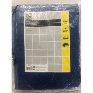Sencys Afdekzeil Polyethyleen Groen/blauw 3x4m