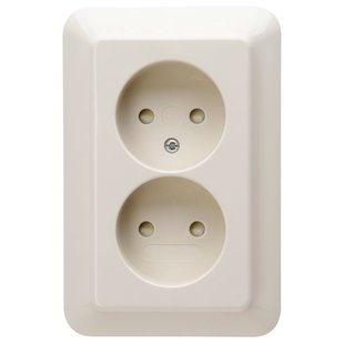 Kopp Inbouwstopcontact Rivo Ongeaard 2-polig Ip20