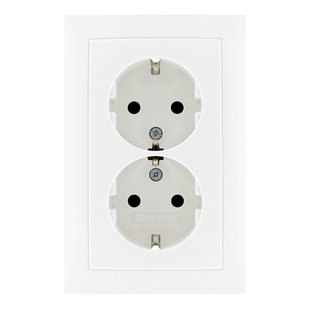 Berker Inbouwstopcontact S1 Met Aarde (randaarde) 2-polig Wit Ip20